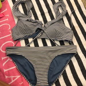 Ruffle aerie swim bathing suit